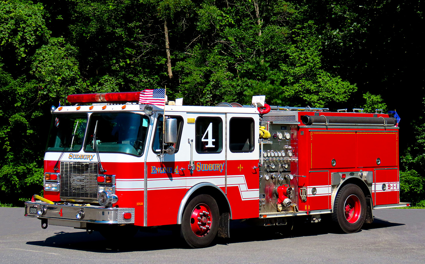 Engine 4 1997 E-One Cyclone II 1250-750