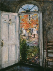 Florence Hosmer Painting - Front Door Hosmer House