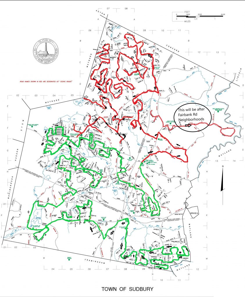 Santa's Route in Sudbury