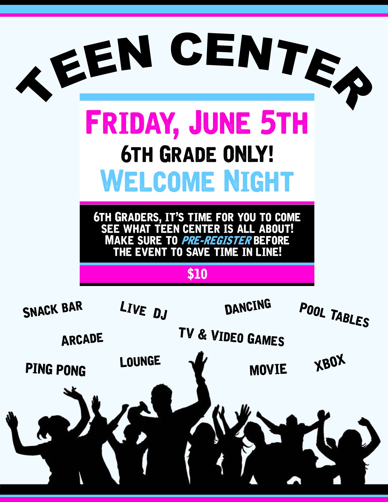 Teen Center June 17